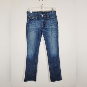 Lucky Brand Zen Lola Straight Jeans, Size 27